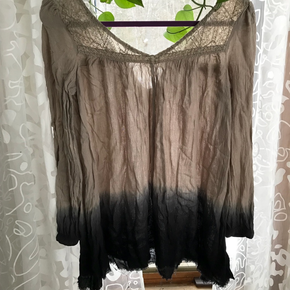 Free People Dip Dyed Tunic Sz. XS